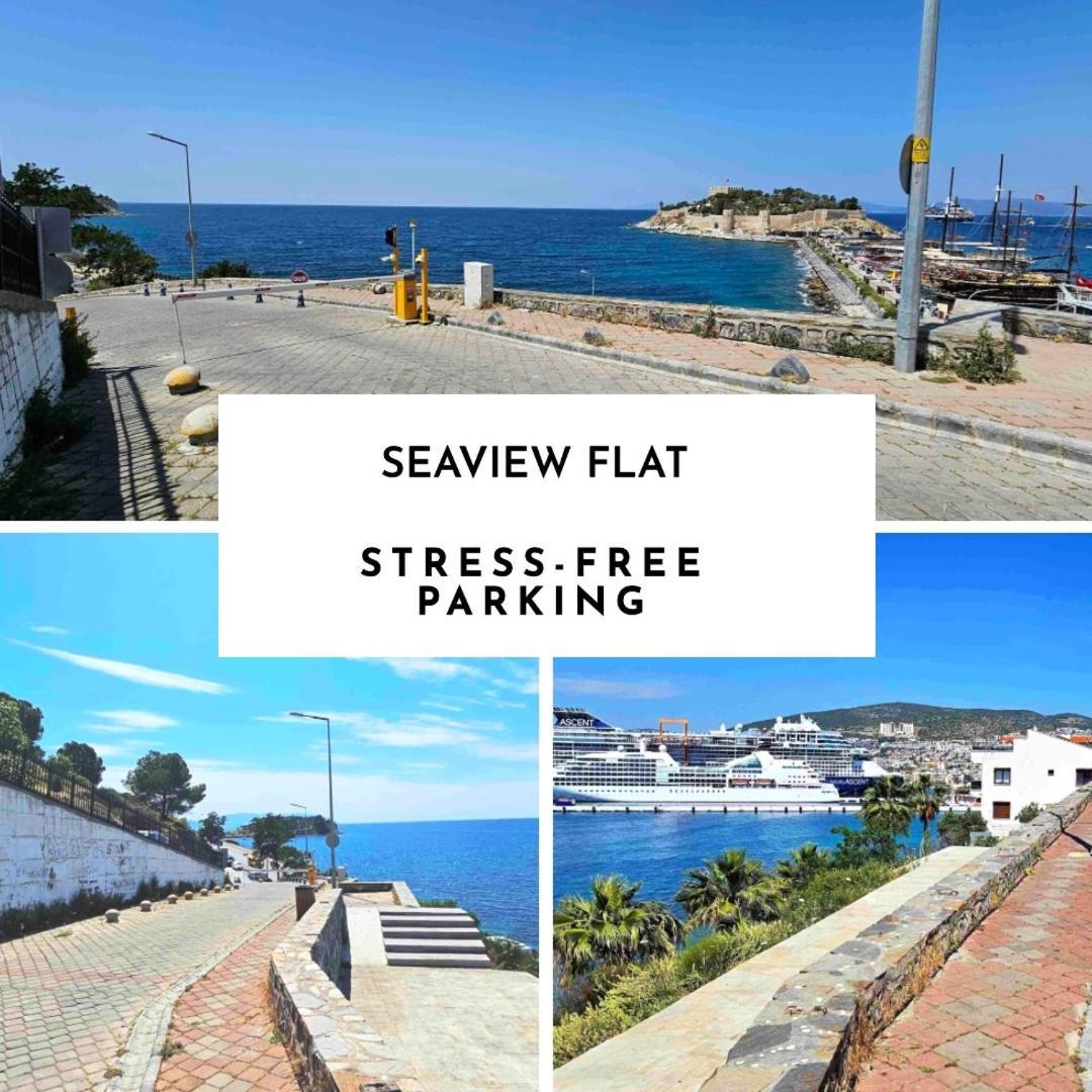 Appartamento Amazing Seaview Flat Kusadası Esterno foto